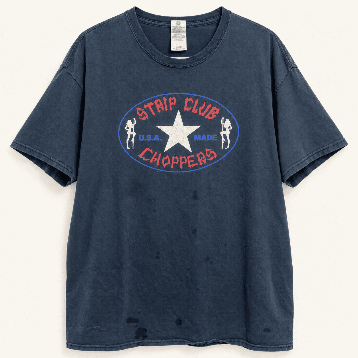 STRIP CLUB CHOPPER TEE